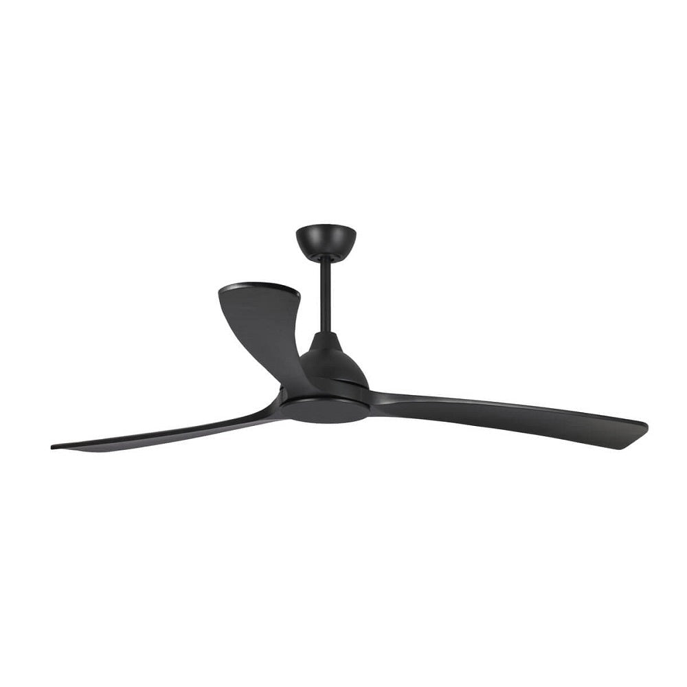 Sanctuary DC Ceiling Fan 7″ – Black with Black Timber Blades